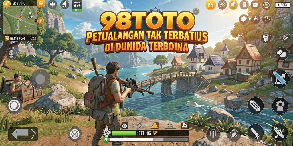 Gameplay Open World yang menakjubkan di 98TOTO.