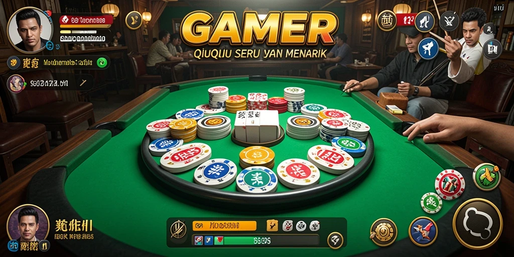 Gameplay seru permainan QiuQiu di GAMERP.