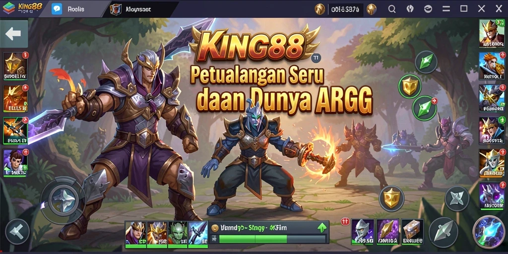 Screenshot menampilkan gameplay seru di dunia ARPG.