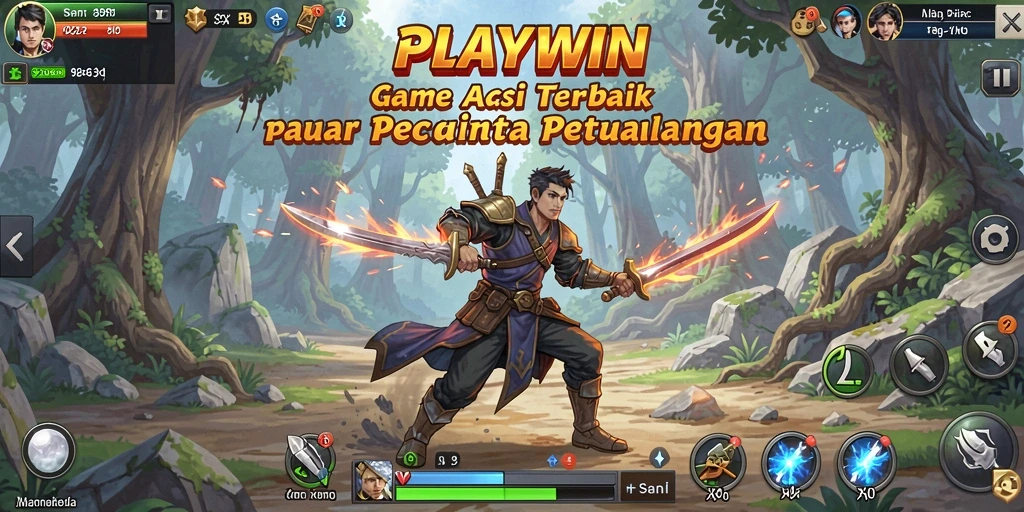 Gameplay seru dalam <strong>PLAYWIN</strong> yang menantang dan penuh aksi.