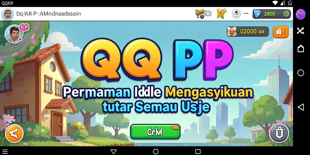 Tampilan gameplay QQRP yang mengasyikkan dan penuh warna.