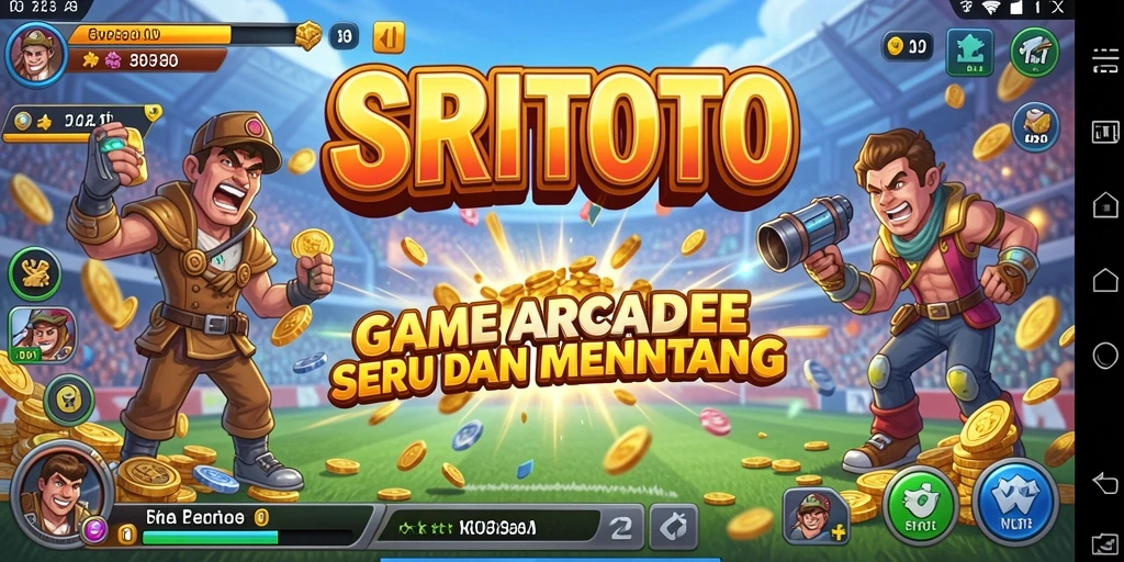 Screenshot gameplay dari SRITOTO, menampilkan aksi seru dan tantangan.